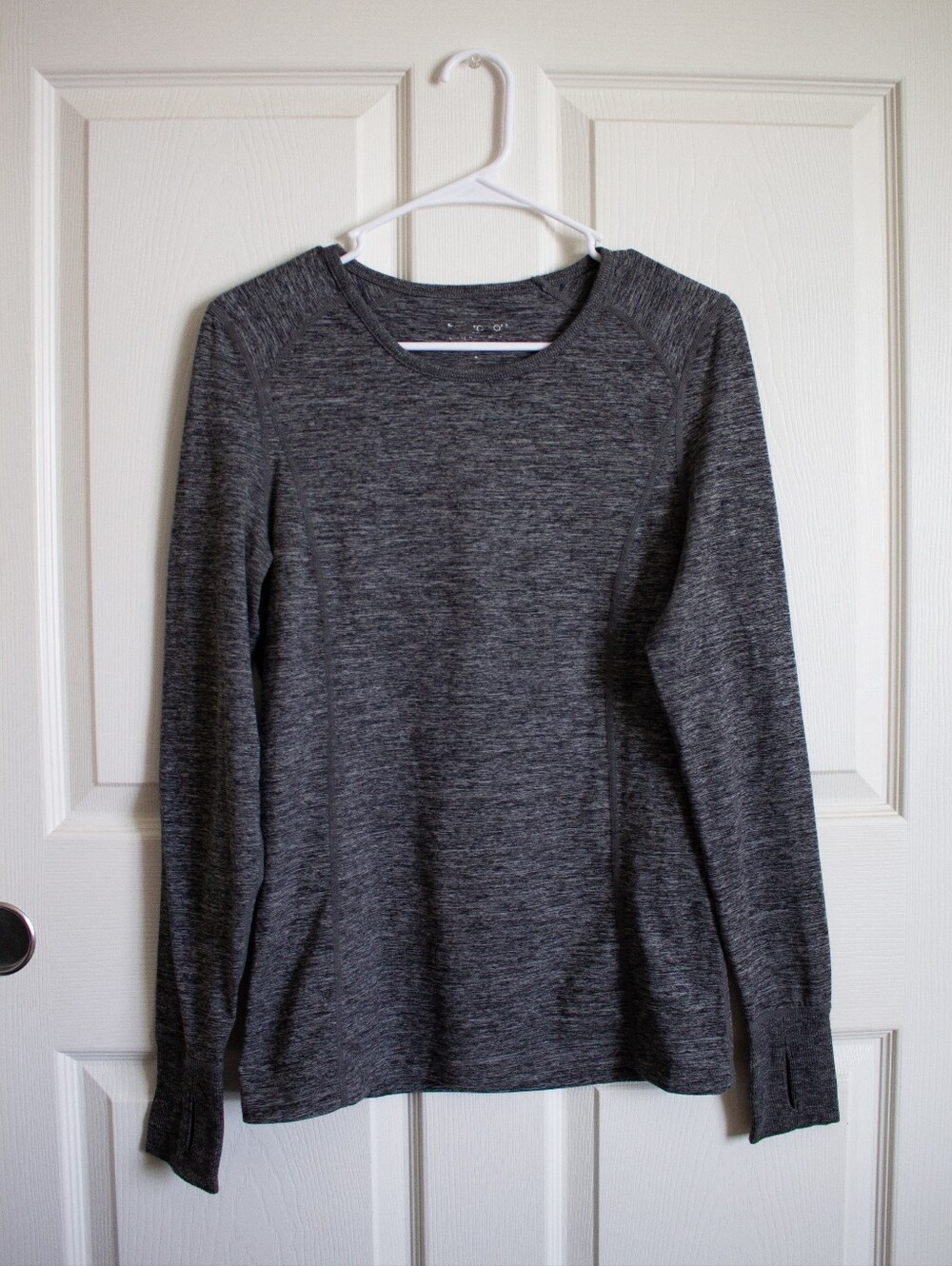 Heather Gray Thermal Shirt